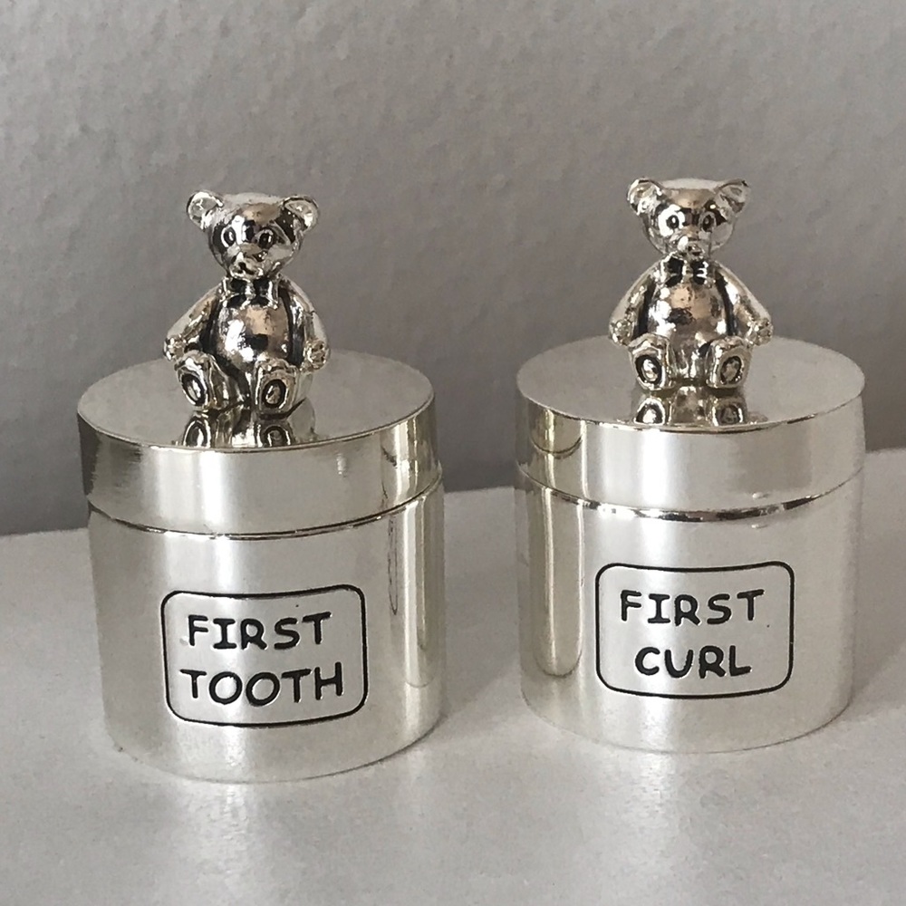 Baby’s Nursery First Tooth First Curl Keepsake Set